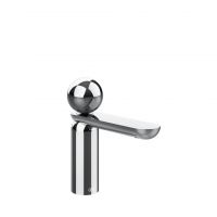 Смеситель для раковины Gessi Perle 74051 низкий с донным клапаном с металлическим вентилем схема 6