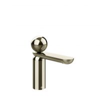 Смеситель для раковины Gessi Perle 74051 низкий с донным клапаном с металлическим вентилем схема 14