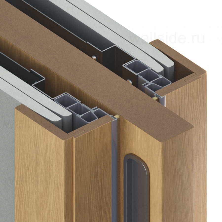 Пенал Penalbox Wood Single Lux высотой 2400 мм (к-кт с фурнитурой)