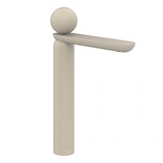 Смеситель для раковины Gessi Perle 74053 высокий с донным клапаном и металлическим вентилем схема 12