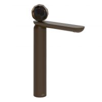 Смеситель для раковины Gessi Perle 74204 высокий без донного клапана с вентилем из из муранского стекла Sfaccettato схема 8 Смеситель для раковины Gessi Perle 74204 высокий без донного клапана с вентилем из из муранского стекла Sfaccettato схема 8