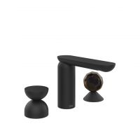 Смеситель для раковины Gessi Perle 74928 без донного клапана с металлическим вентилем-полусферой и вентилем-сферой из муранского стекла Sfaccettato схема 10 Смеситель для раковины Gessi Perle 74928 без донного клапана с металлическим вентилем-полусферой и вентилем-сферой из муранского стекла Sfaccettato схема 10