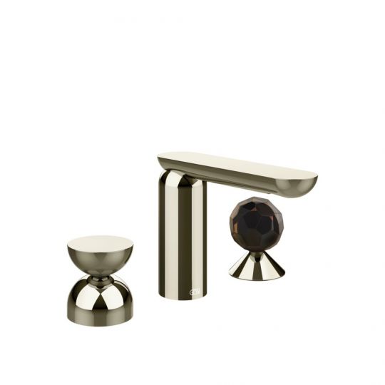 Смеситель для раковины Gessi Perle 74928 без донного клапана с металлическим вентилем-полусферой и вентилем-сферой из муранского стекла Sfaccettato схема 14 Смеситель для раковины Gessi Perle 74928 без донного клапана с металлическим вентилем-полусферой и вентилем-сферой из муранского стекла Sfaccettato схема 14