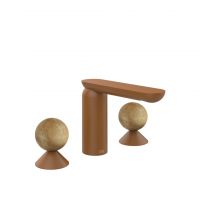 Смеситель для раковины Gessi Perle 74335 без донного клапана с вентилями-сферами из камня Onyx Cola схема 11 Смеситель для раковины Gessi Perle 74335 без донного клапана с вентилями-сферами из камня Onyx Cola схема 11