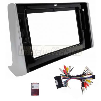 Рамка переходная и проводка Toyota Rav 4 2019-2021 для Ownice, Teyes, Mekede (OL-1684)