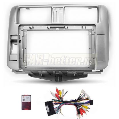 Рамка переходная и проводка Toyota Land Cruiser Prado 2009-2013 Ownice (OL-9613)