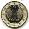 Германия 1 евро 2002 J