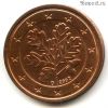 Германия 2 евроцента 2002 D