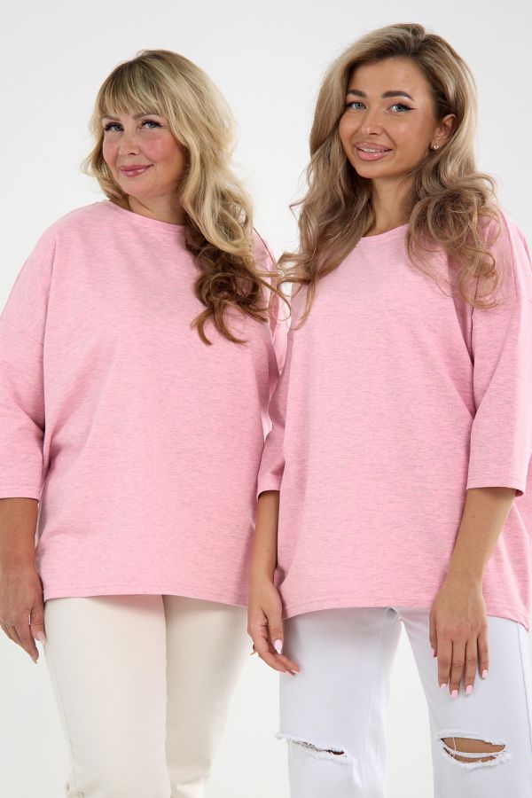 Кофта Футер life [розовый]