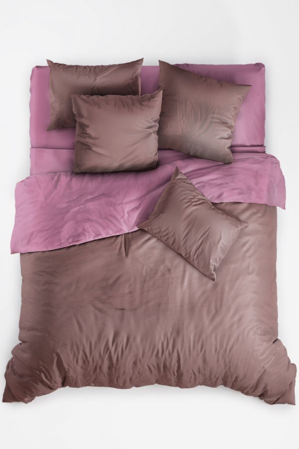 Поплин [в ассортименте] Моккачино постельное белье