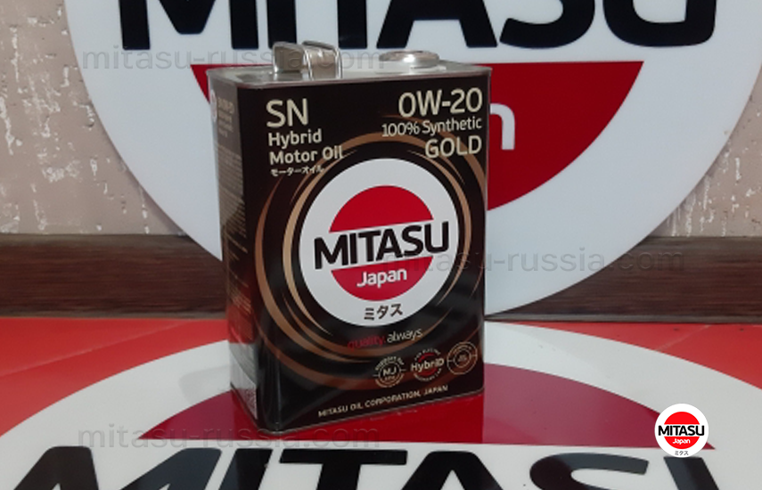 MITASU GOLD SN 0W-20, 4л