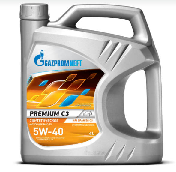 Gazpromneft Premium C3 5W-40, 4л