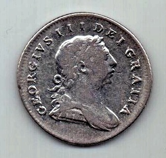 10 пенсов 1805 Ирландия Великобритания XF