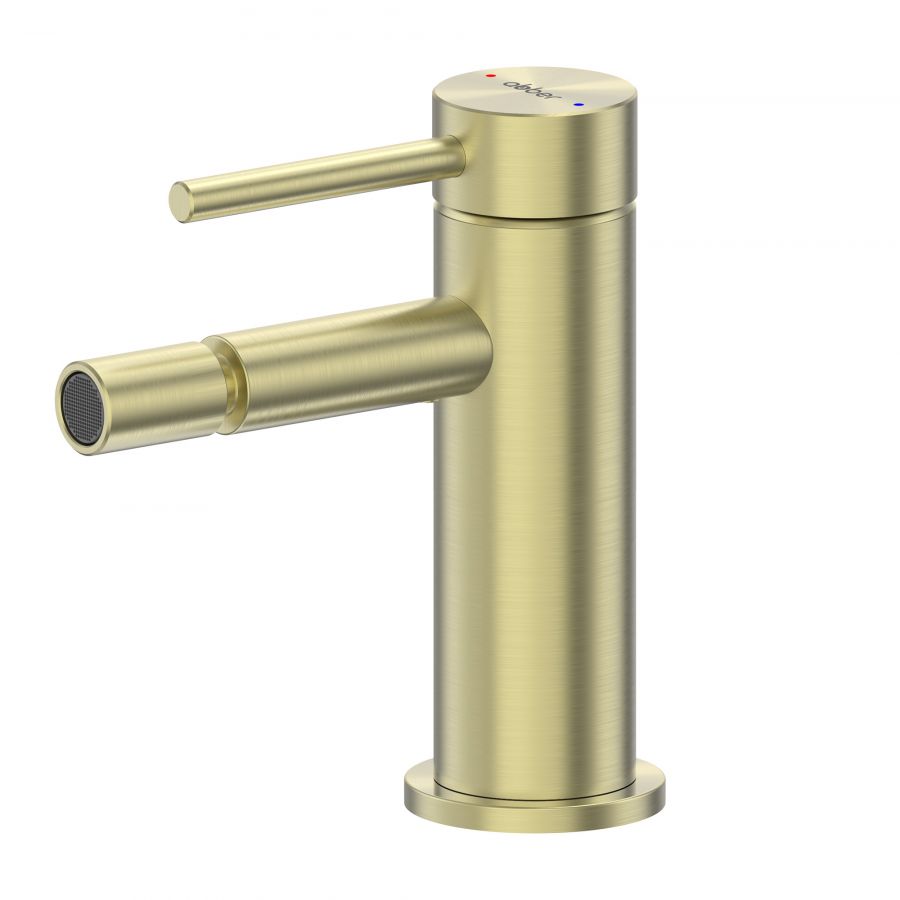 Смеситель ABBER Wasser Kreis 316 AF8124BG для биде, золото брашированное