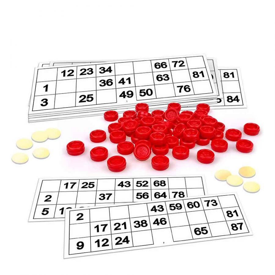 Лото русское с пластмассовыми Фишками*