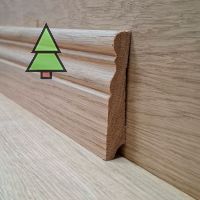 Плинтус из дуба фигурный