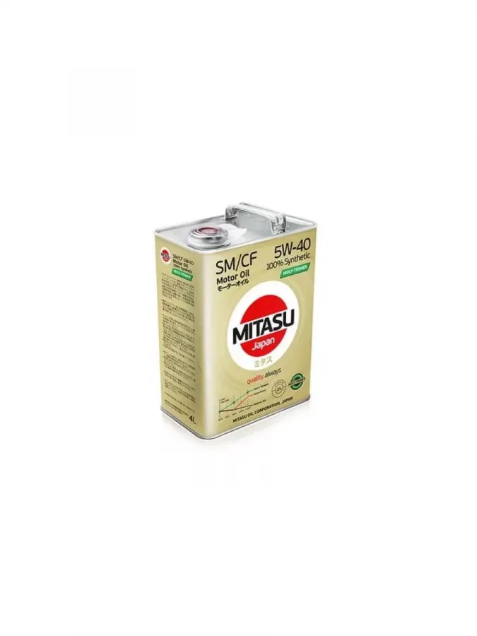 MITASU MOLY-TRiMER SM/CF 5W-40, 4л