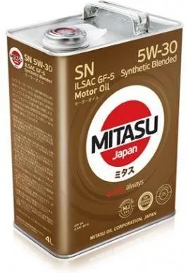 MITASU MOTOR OIL SN 5W-30, 4л