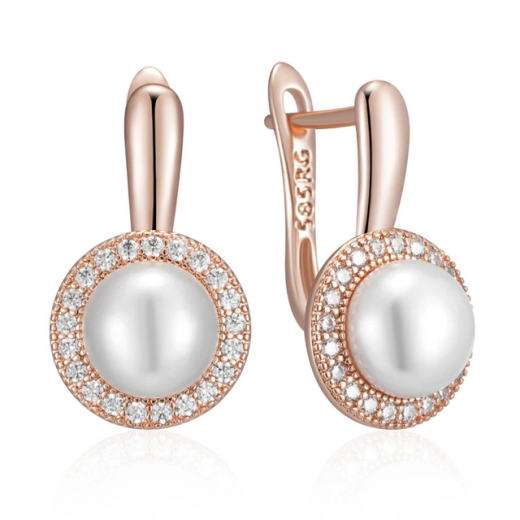 Серьги с жемчугом