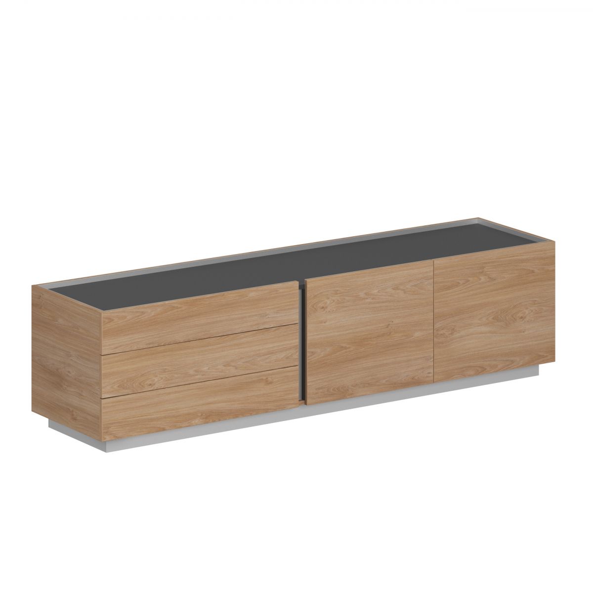 Тумба опорная приставная 2231x550x569, левая