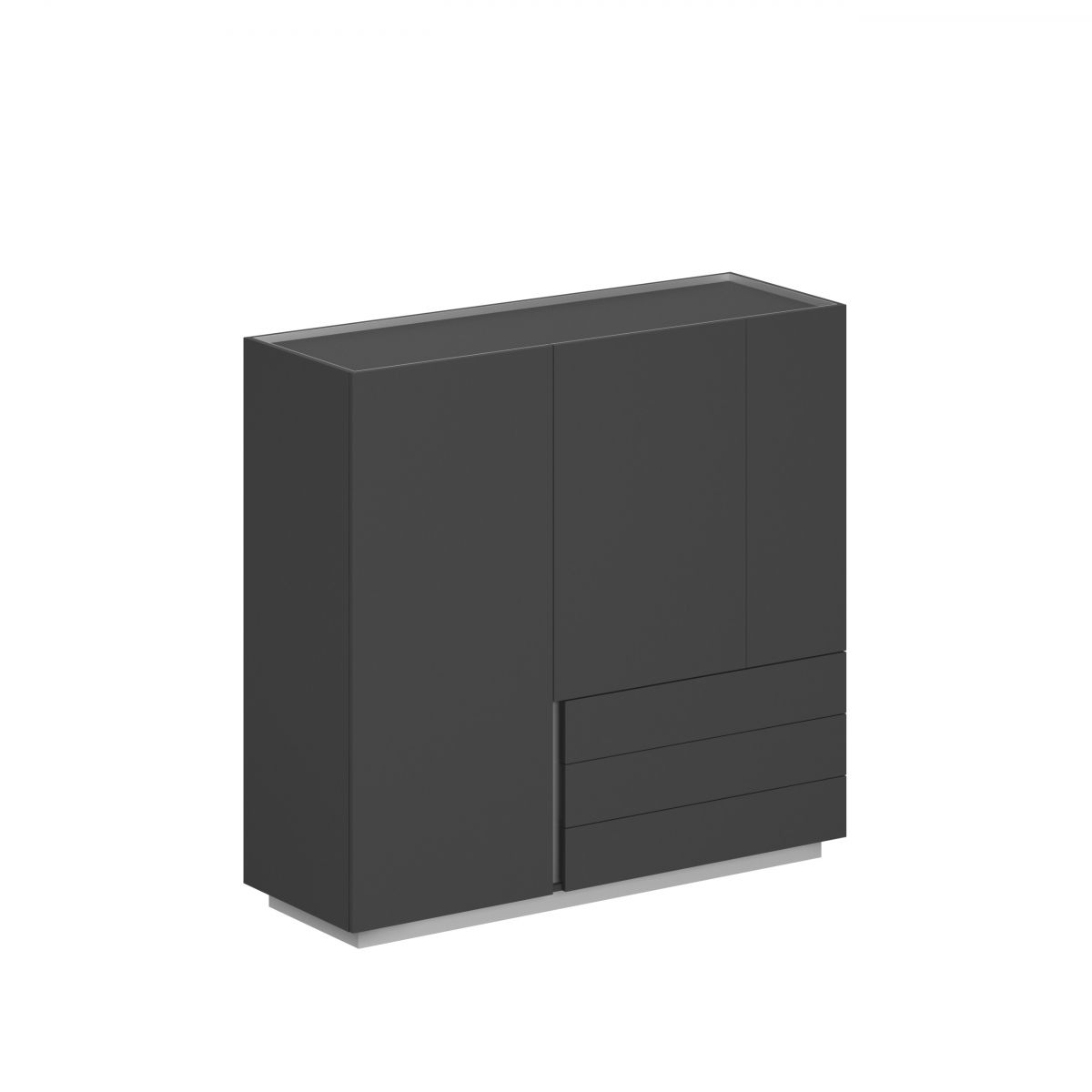 Шкаф 1600x550x1520, правый