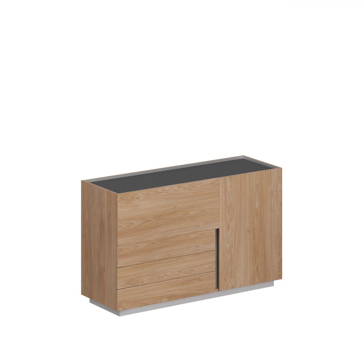 Шкаф 1600x550x975, левый