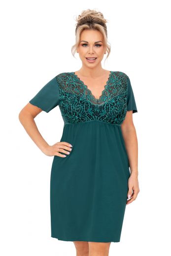 Melania nightdress plus Green
