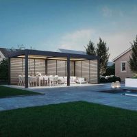 Фиксированная горизонтальная боковая панель