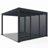 Фиксированная горизонтальная боковая панель