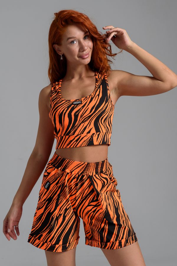 8484 Костюм женский [оранжевый неон]