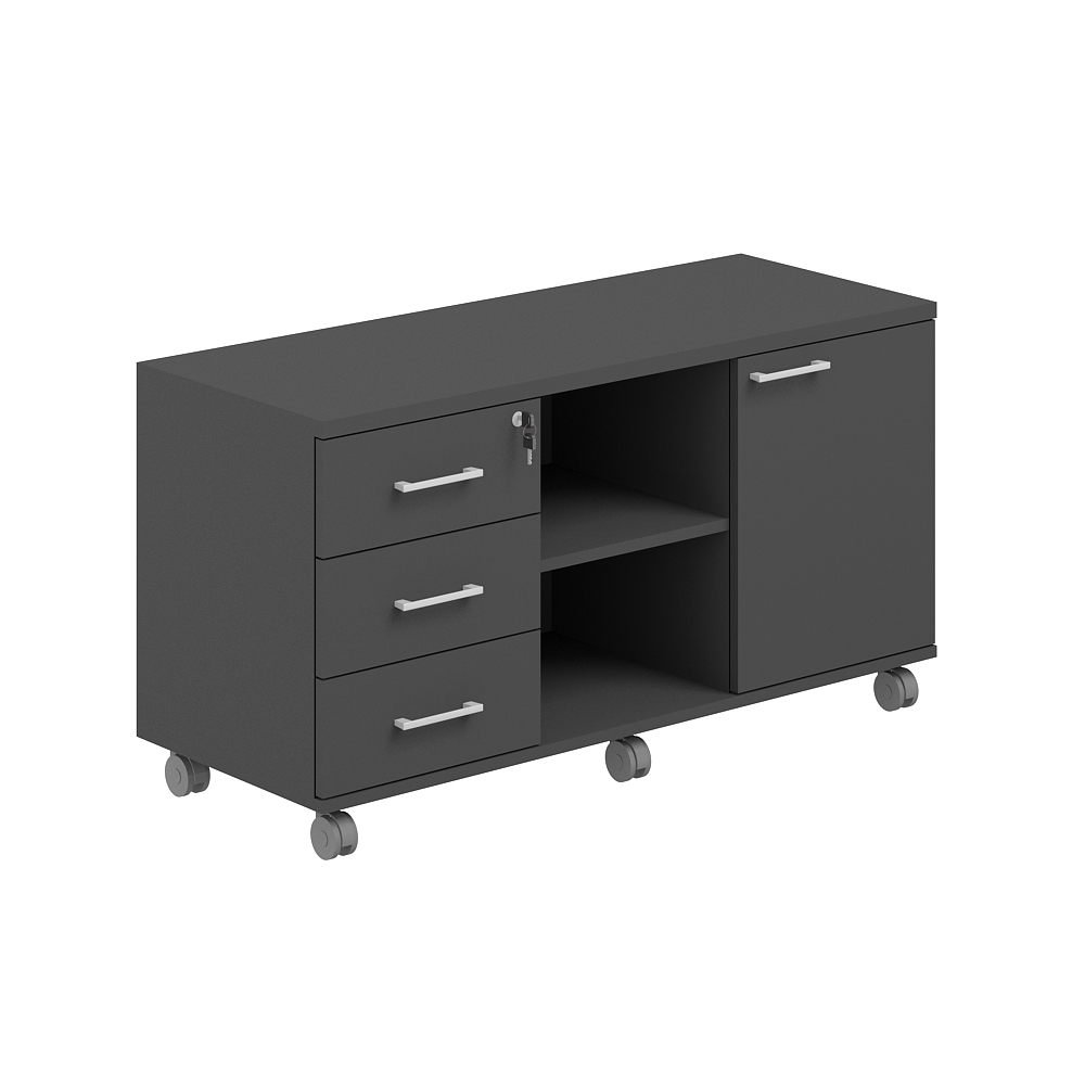 Тумба сервисная 1238х462х584 с замком