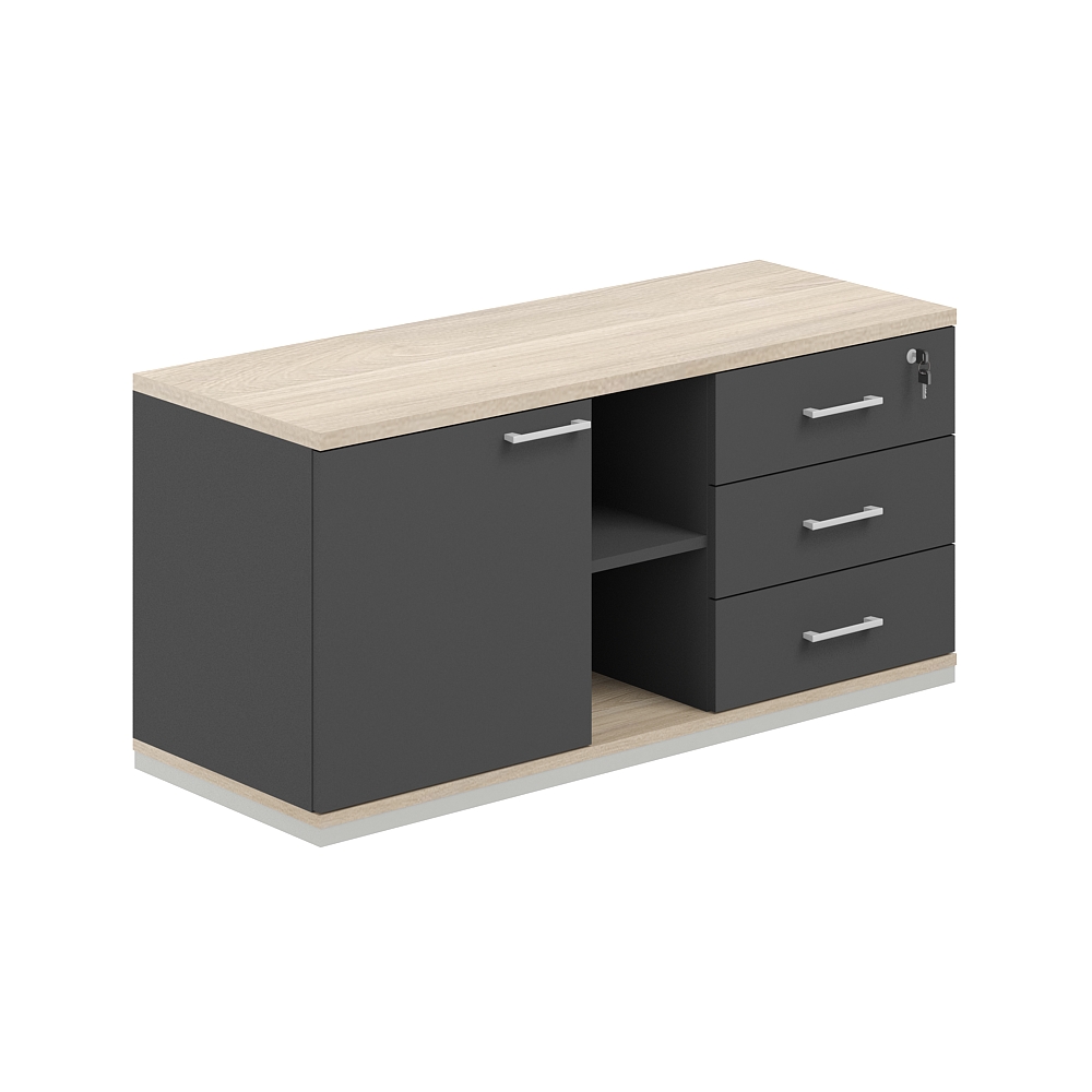 Тумба сервисная 1238х462х584 с замком