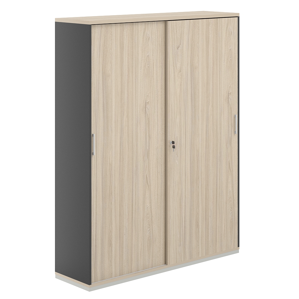 Шкаф-купе 5 уровней 1438х400х1833