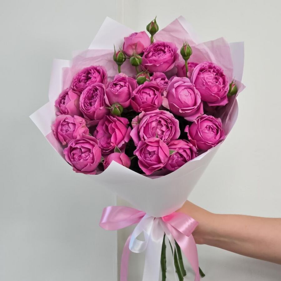 Пионовидная кустовая роза МИСТИ БАБЛС