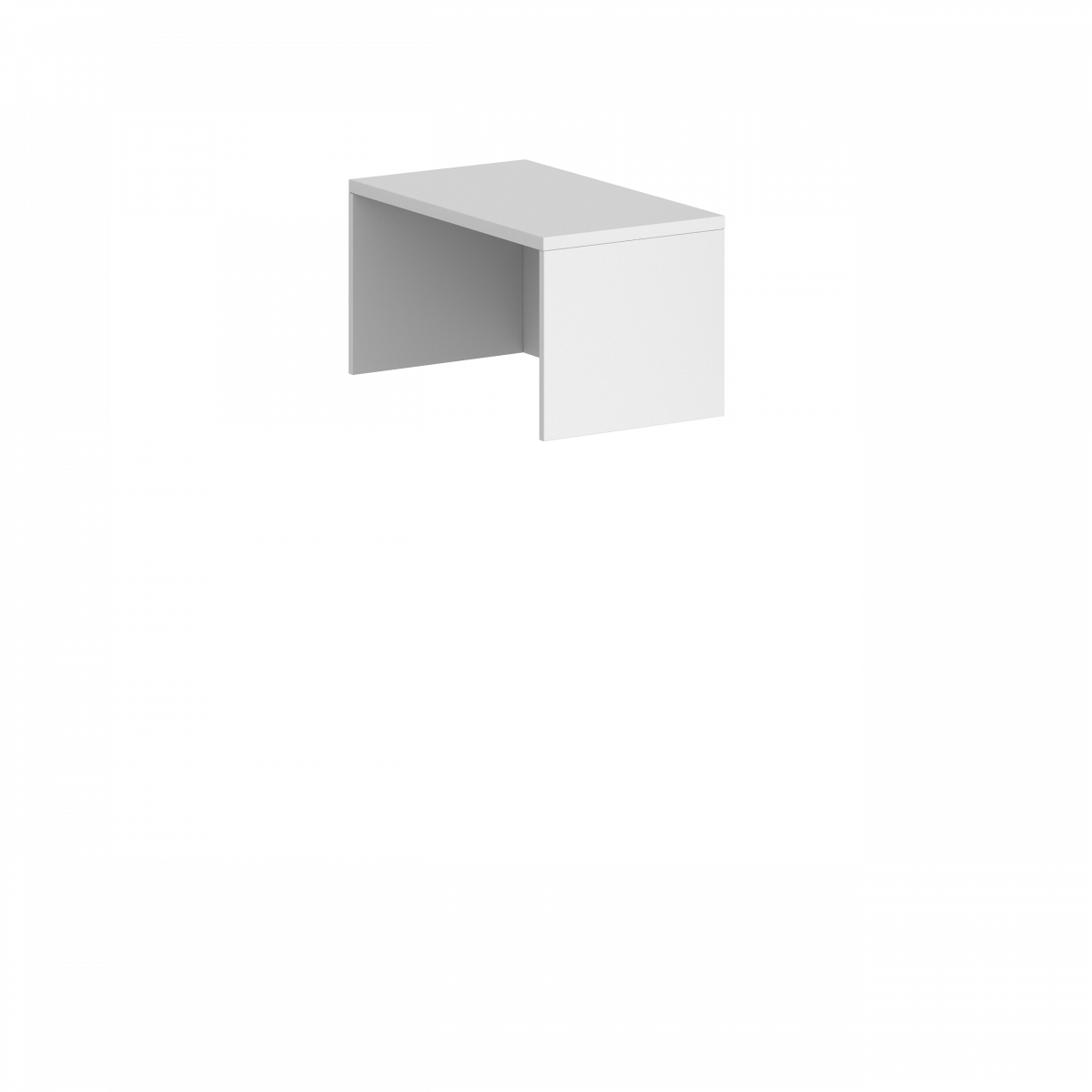 Надстройка тип 1 на тумбу-органайзер 800, 400х800х375