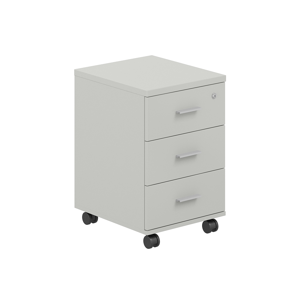 Тумба мобильная с 3 ящ. 404х460х619, с ц.замком