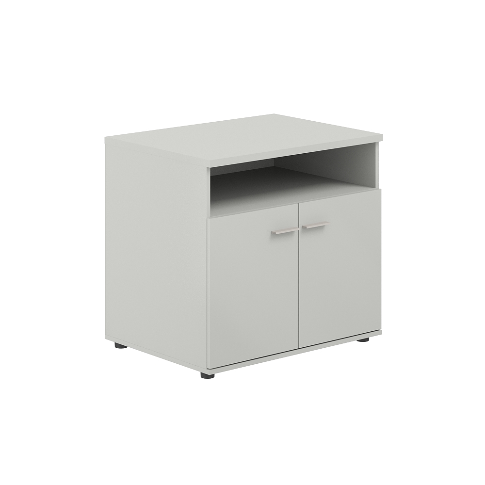 Тумба сервисная 802х600х750 с нишей, 2 фасадами