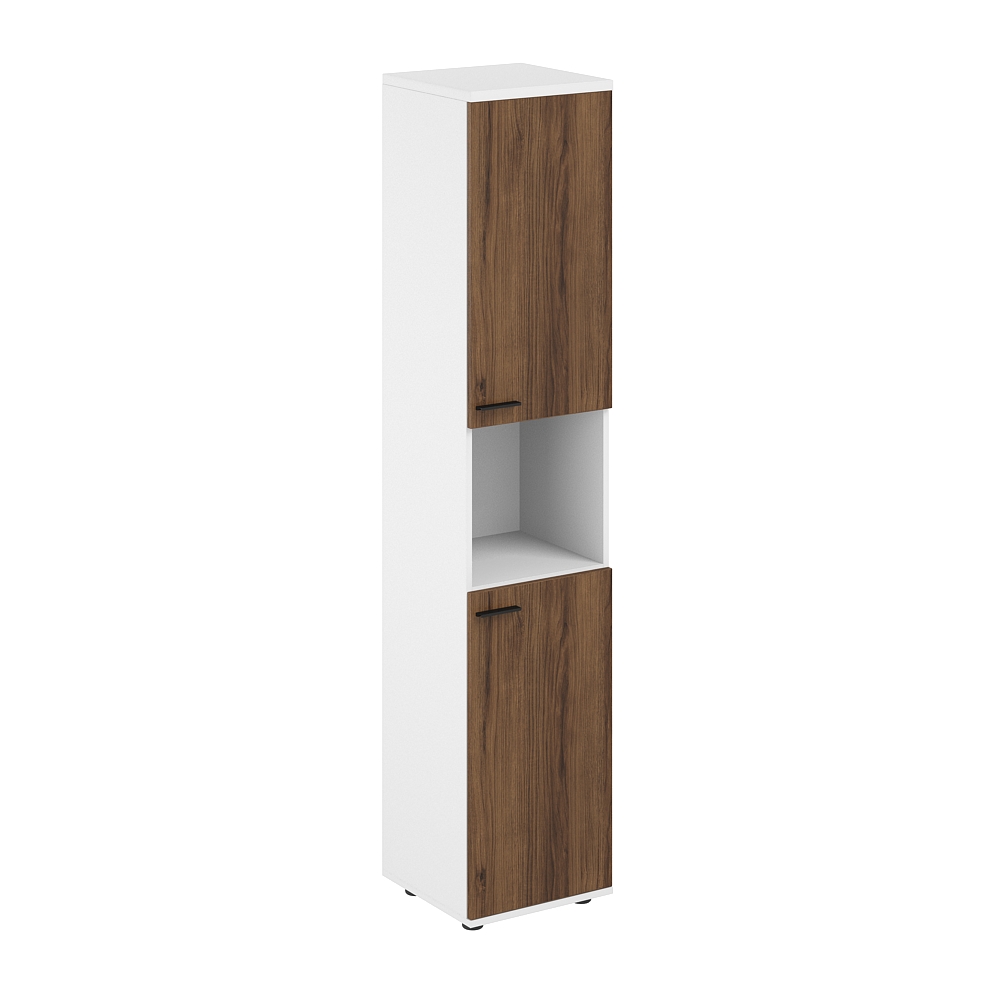 Шкаф высокий с нишей 400х400х1955, з.ст HDF, правый