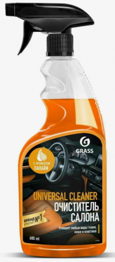 GRASS  Очиститель салона "Universal сleaner" папайя, 0.6л