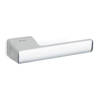 Дверная ручка System Сoral PR хром матовый