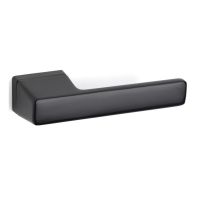 Дверная ручка System Сoral PR черный матовый