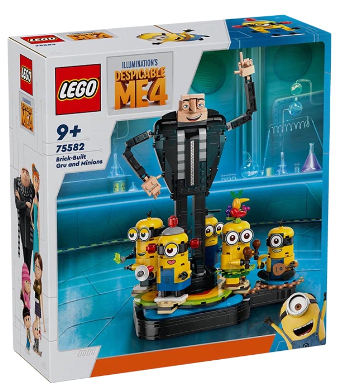 Конструктор LEGO Minions 75582 Грю и миньоны, 839 дет.