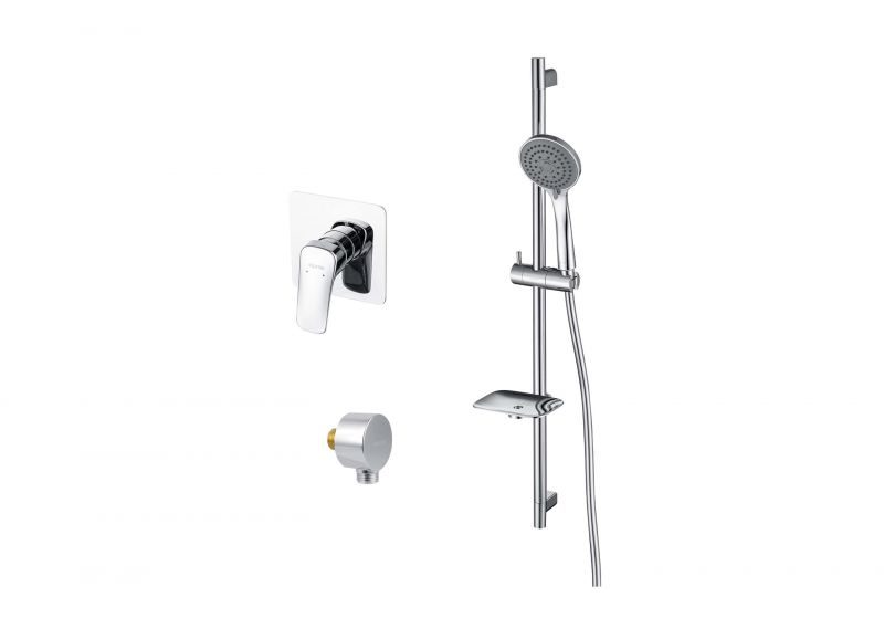 Душевой комплект встраиваемый Aquatek ВЕГА, хром AQ1076CR