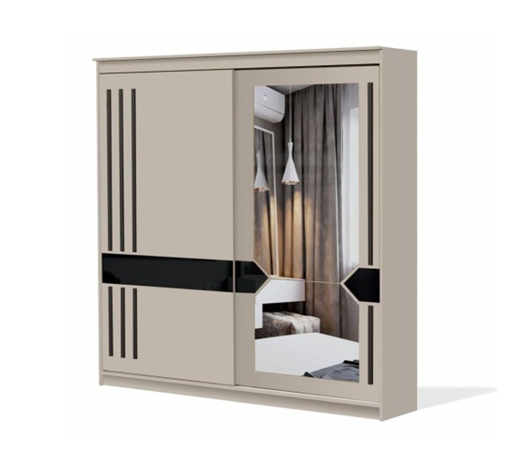 Шкаф-купе №25 (2,0м) (Меланж)