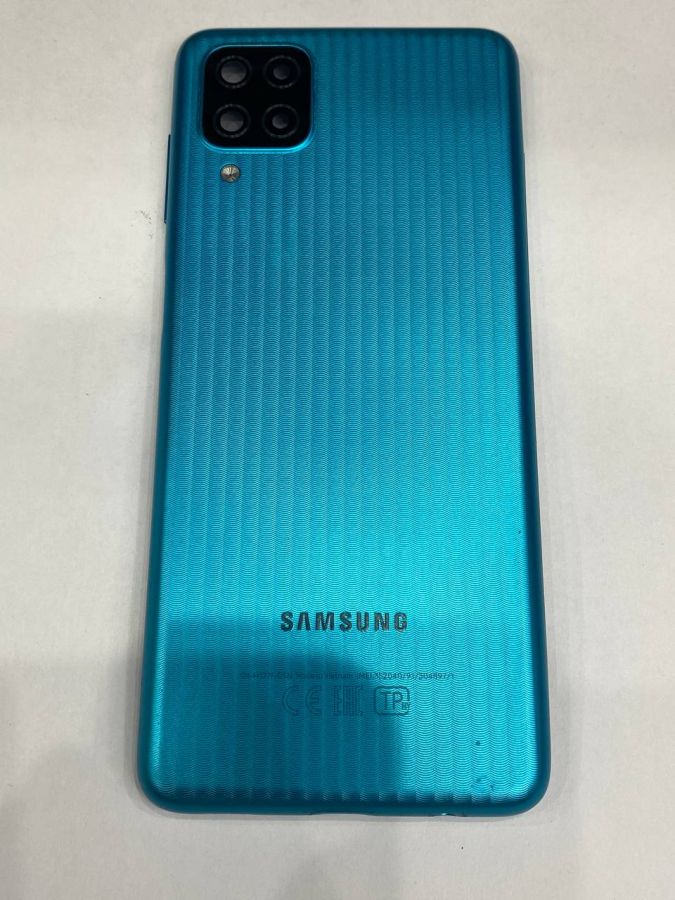 Samsung Galaxy M12 Задняя Крышка оригинал (снятая) синяя