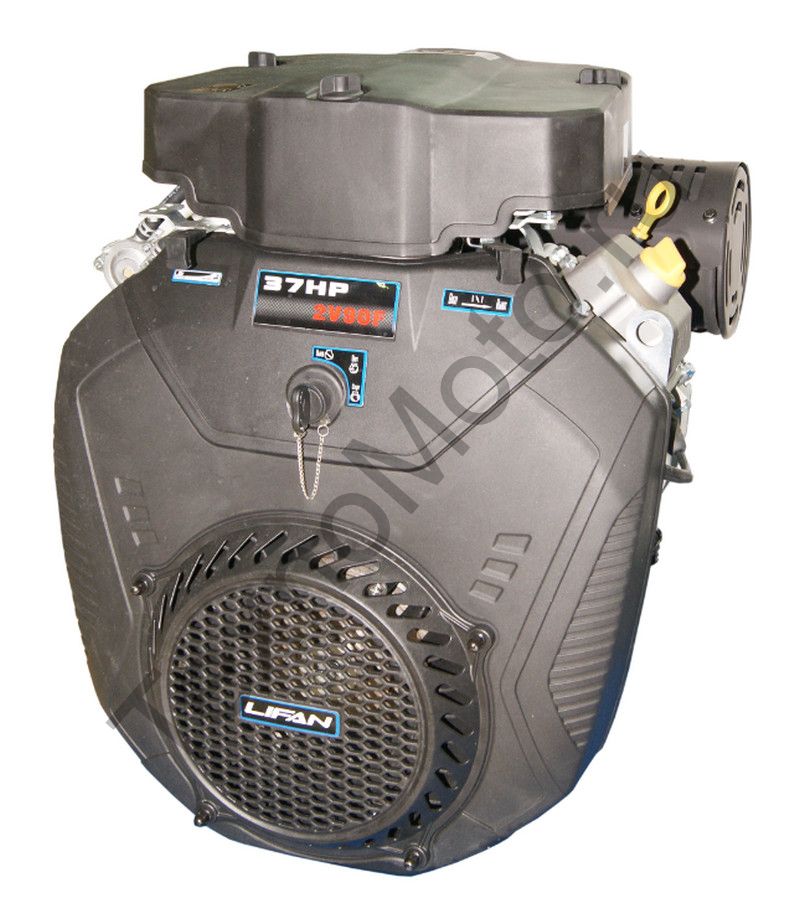 Двигатель LIFAN 2V90F mecanical 37 л.с., катушка 20А, вал 25 мм