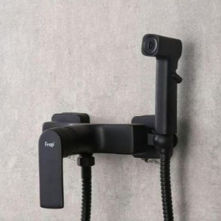 Frap Təharət Duşu F2071-6 Qara Komplekt-1