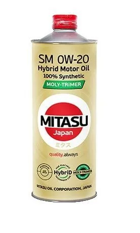 MITASU HYBRID MOLY-TRiMER SM 0W-20, 1л