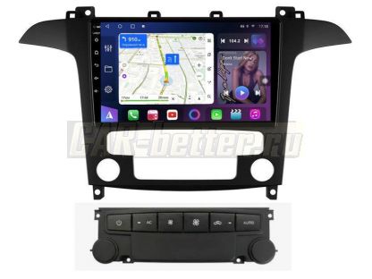 Магнитола Ford S-Max 2006-2015, климат, блок кнопок, Farcar (TM3028M)