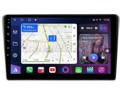 Магнитола Toyota Avensis T250 2 2003-2009, рамка черная, Farcar (TM3049M)